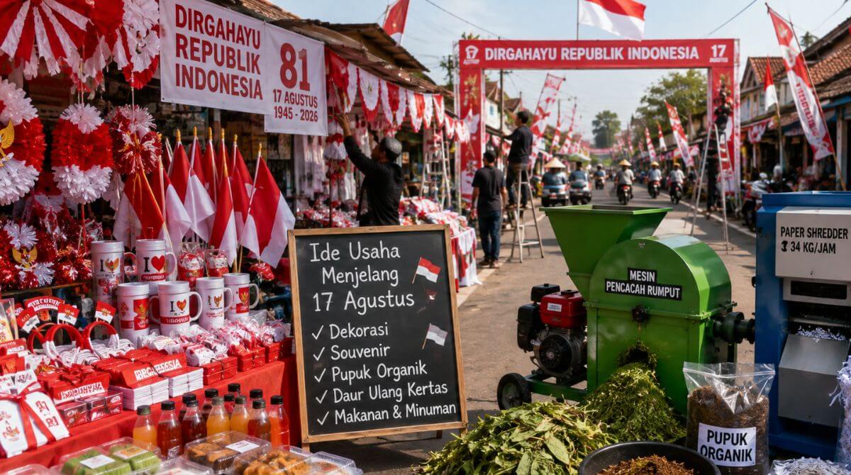 5 Ide Usaha Yang Dicari Menjelang 17 Agustus, Peluang Cuan Di Hari Kemerdekaan